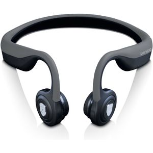 Lenco Bluetooth Koptelefoon met Bone Conduction - Grijs