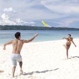 Lenco AFB-100YE - Bluetooth Speaker Frisbee - Geel