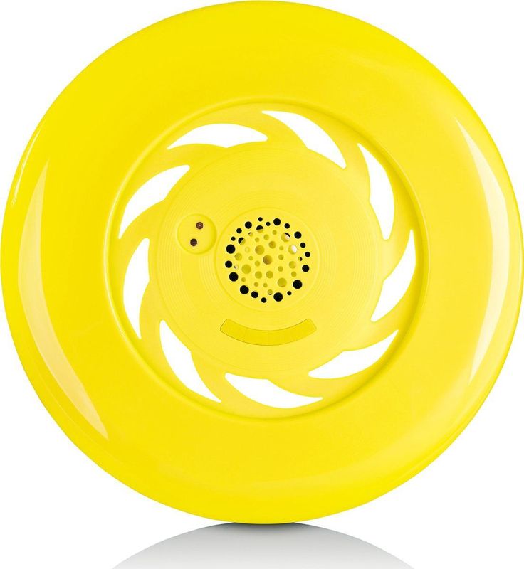 Lenco AFB-100YE - Bluetooth Speaker Frisbee - Geel