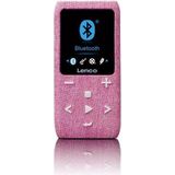 LENCO Xemio-861PK - MP3/MP4 Player met Bluetooth� 8GB Micro SD Card - Roze