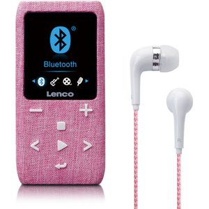 Lenco - Xemio-861 - MP3/MP4 Speler - Roze - 8GB Micro SD Card