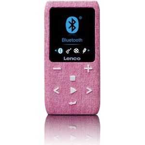 LENCO Xemio-861PK - MP3/MP4 Player met Bluetooth� 8GB Micro SD Card - Roze