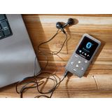 Lenco - Xemio-861 - MP3/MP4 Speler - Grijs - 8GB Micro SD Card