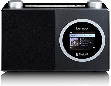 Lenco - DIR-70 - Internet Radio - Zwart - Bluetooth 5.0 - Kleurendisplay