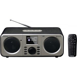 Lenco DAR-030BK - DAB Radio met Bluetooth® en afstandbediening - Zwart