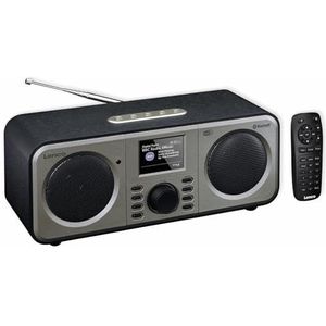 Lenco DAR-030BK - DAB Radio met Bluetooth® en afstandbediening - Zwart