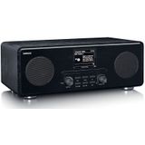 Lenco DIR-260BK DAB+ Internet Radio/CD-Speler Hout/Zwart