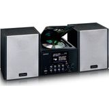 Lenco MC-250 - Microsystem - 2 x 12 Watt - Schwarz