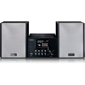 Lenco MC-250 - stereo set met cd speler, Internet, DAB, Bluetooth® - Zwart