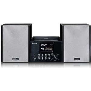 Lenco - MC-250 - Stereo Set - Zwart - Internet, DAB+, Bluetooth, CD/USB Speler