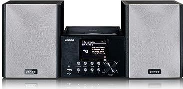 Lenco - MC-250 - Stereo Set - Zwart - Internet, DAB+, Bluetooth, CD/USB Speler