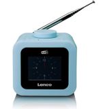 Lenco CR-620BU - Wekkerradio met DAB - Alarmfunctie - Blauw