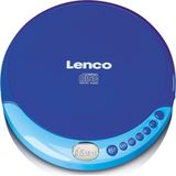 Lenco - CD-011 - Portable CD Speler - Blauw