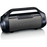 Lenco SPR-070BK - Bluetooth Speaker Draadloos - Splashproof - Zwart