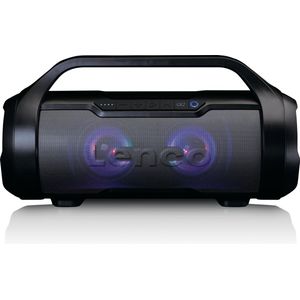 Lenco SPR-070BK Bluetooth Speaker - Draadloos - Splashproof - Zwart