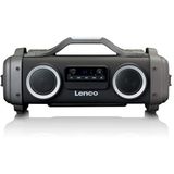 Lenco SPR-200BK - Bluetooth Speaker Draadloos - Splashproof - Zwart