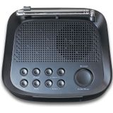 Lenco - CR-605 - Wekker Radio - Zwart - FM en DAB+