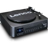 Lenco MC-460BK - Stereoset met DAB Radi - Bluetooth en Een Platenspeler - Zwart