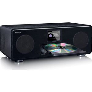 LENCO DAR-061BK - DAB+/FM radio met CD speler en Bluetooth� - Zwart