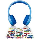Lenco - HPB-110BU - Hoofdtelefoon - Blauw - Draadloos met Volumebegrenzer