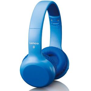Lenco LENCO HPB-110BU - Faltbare Bluetooth-Kopfhörer für Kids, blau