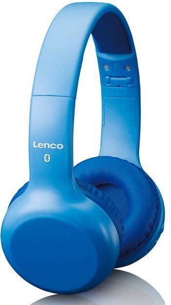 Lenco - HPB-110BU - Hoofdtelefoon - Blauw - Draadloos met Volumebegrenzer