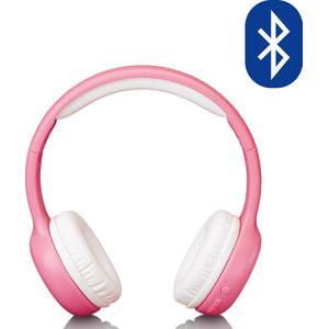 Lenco Vouwbare Kinder Bluetooth Hoofdtelefoon - Roze