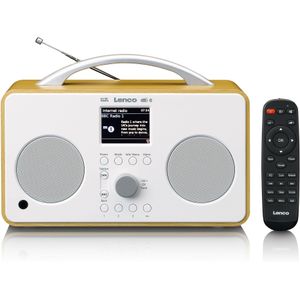 Lenco PIR-645 (Internet radio, DAB+, WiFi), Radio, Wit