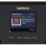 Lenco - PIR-645BK - Internet / DAB+ FM Radio - Zwart - Bluetooth