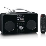 Lenco PIR-645 (FM, DAB+, WiFi, Bluetooth), Radio, Zwart