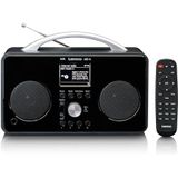 Lenco - PIR-645BK - Internet / DAB+ FM Radio - Zwart - Bluetooth