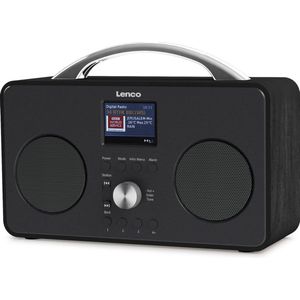 LENCO PIR-645BK - Internet / DAB+ FM Radio met Bluetooth� - Zwart