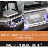 LENCO SCD-720SI - Draagbare Boombox - Zilver - Bluetooth, DAB+/FM Radio, CD, Cassette Recorder, USB Speler