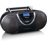 Lenco - SCD-6900BK - Draagbare Radio CD-Speler - Grijs - Bluetooth - DAB+