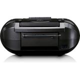 Lenco - SCD-6900BK - Draagbare Radio CD-Speler - Grijs - Bluetooth - DAB+