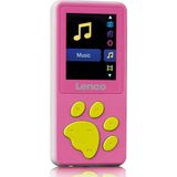 Lenco Xemio-560PK - MP3/MP4 speler met 8GB geheugen - Roze
