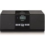 Lenco - MC-030BK - Micro Set - Zwart - Houten Luidsprekers