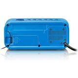 Lenco - CR-205BU - Wekker Radio - Blauw - Compact