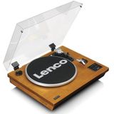 Lenco LS-55WA - Platenspeler met Bluetoot - US - MP3 - Ingebouwde Luidsprekers - Hout