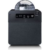 Lenco BTC-055BK - Bluetooth Speaker Draadloos - Karaokeset - Zwart