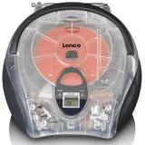 Lenco SCD-24 - Radio CD Speler met AUX-uitgang - Transparant