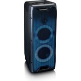 Lenco - PA-200BK - Party Speaker - Zwart - Bluetooth - LED Animatie