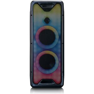 Lenco PA-200BK Bluetooth Party Speaker Draadloos LED Zwart