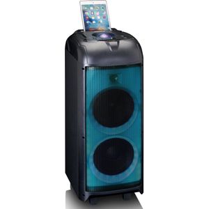 Lenco - PA-260 - Party Speaker - Zwart - Bluetooth - 150 Watt RMS