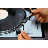 Lenco - L-3809ME - Direct Aangedreven Platenspeler - Metallic Blauw