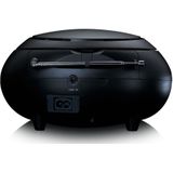 Lenco - SCD-341BK - Draagbare DAB Radio - Zwart - Bluetooth en FM/DAB+