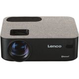 Lenco LPJ-700BKGY - LCD-Projektor mit Bluetooth - Bis zu 400 cm Projektionsgröße - USB-Eingang - SD-Kartenleser