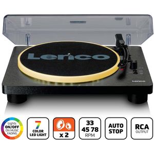 Lenco LS-50LED - Plattenspieler - 4 Watt (Gesamt) - Schwarz