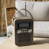 Lenco PDR-051TPSI - Draagbare DAB Radio - F - DAB - Bluetooth® en AUX-ingang