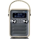Lenco PDR-051TPSI - Draagbare DAB Radio - F - DAB - Bluetooth® en AUX-ingang